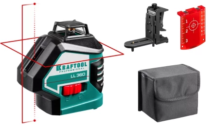 Нивелиры лазерные LL-360, 360 град, 20/70м, IP54 34645-2 купить в Нефтеюганске