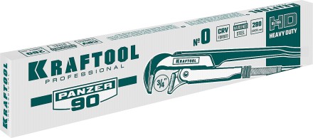Ключ трубный с прямыми губками KRAFTOOL PANZER-90 2734-05 купить в Нефтеюганске