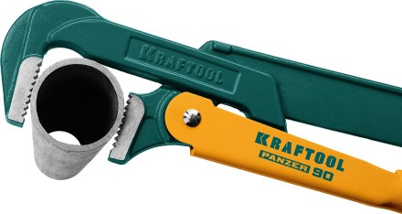 Ключ трубный с прямыми губками KRAFTOOL PANZER-90 2734-05 купить в Нефтеюганске