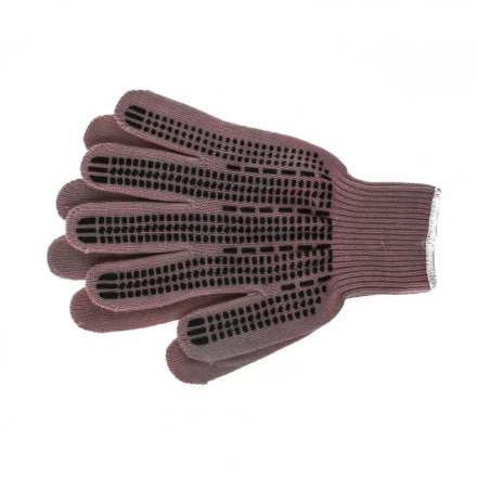 Перчатки трикотажные акрил ПВХ гель &quot;Протектор&quot; коралл оверлок Россия Сибртех 68668 купить в Нефтеюганске