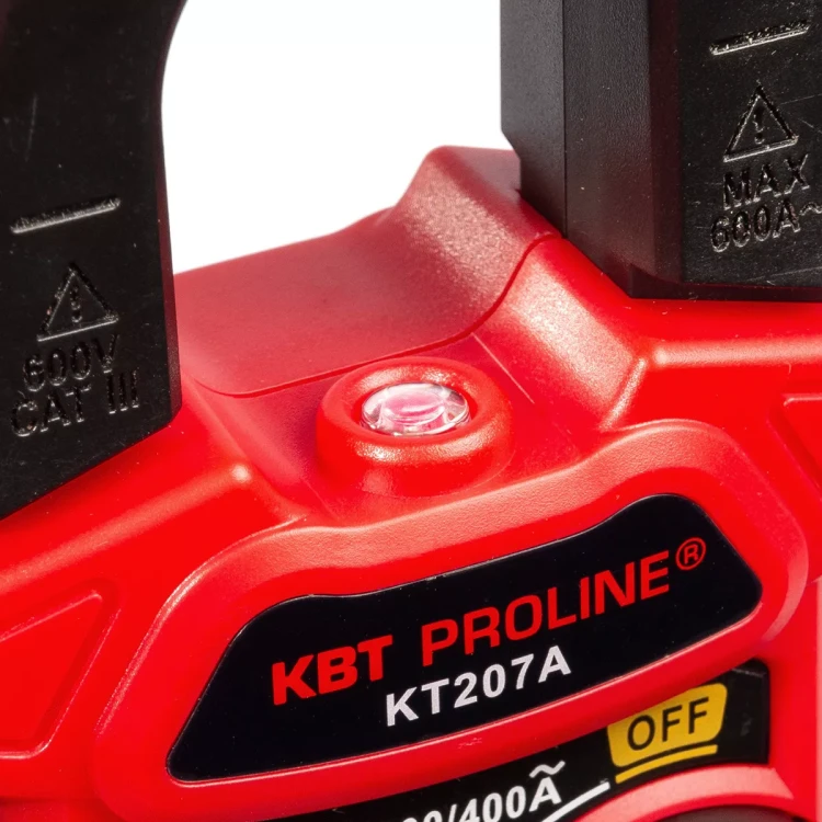 Токовые клещи цифровые КВТ KT 207A с True RMS (91919) купить в Нефтеюганске
