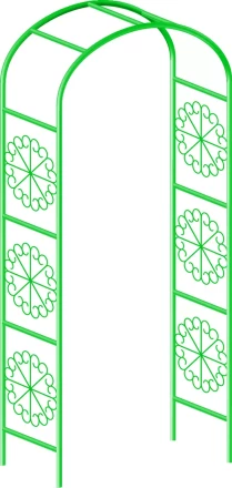 Арка садовая декоративная для вьющихся растений, 228х130см  PALISAD 69121 купить в Нефтеюганске
