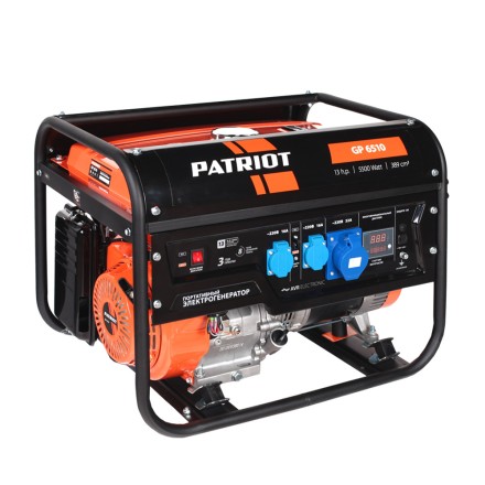 Генератор бензиновый PATRIOT GP 6510 купить в Нефтеюганске