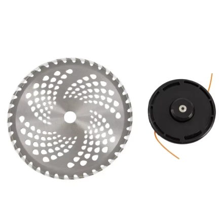 Триммер бензиновый DTL-43, 43 см3, неразъемная штанга, состоит из 2 частей Denzel 96263 купить в Нефтеюганске