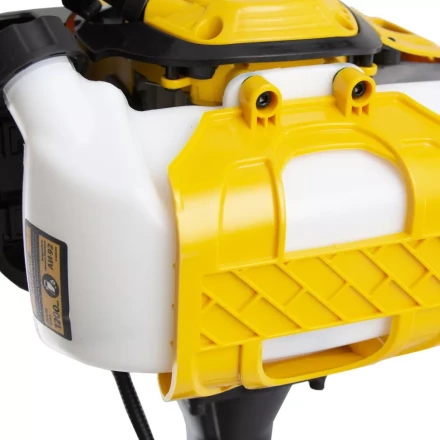 Триммер бензиновый DTL-43, 43 см3, неразъемная штанга, состоит из 2 частей Denzel 96263 купить в Нефтеюганске