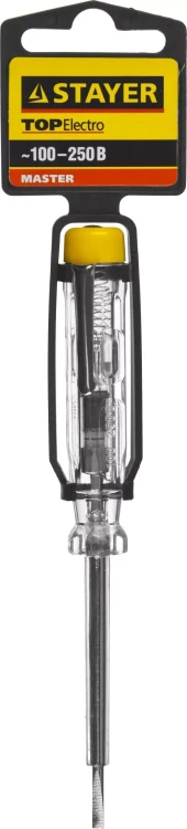 Пробник STAYER “MASTER” электрический, 250В, 140мм 2572-14_z01 купить в Нефтеюганске