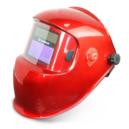 Маска сварщика Корунд-5 красная без коробки ф-р 2100V FoxWeld купить в Нефтеюганске