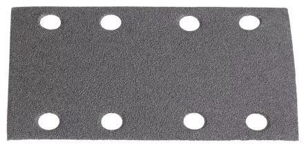 Лист шлиф. универс. URAGAN &quot;Оптимал. для тверд. пород дерева&quot; 8 отв. по линии, на липучке, для ПШМ, P100, 80х133мм, 10шт 907-22111-100-10 купить в Нефтеюганске