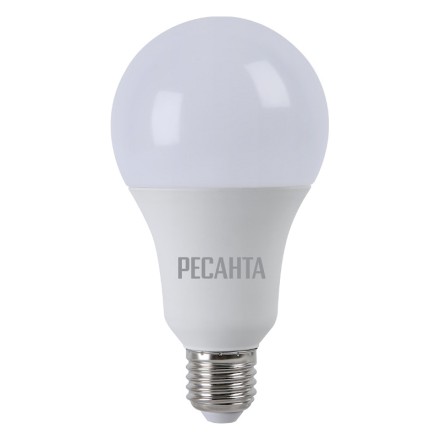 Лампа светодиодная РЕСАНТА LL-R-A80-20W-230-3K-E27 76/1/21 купить в Нефтеюганске