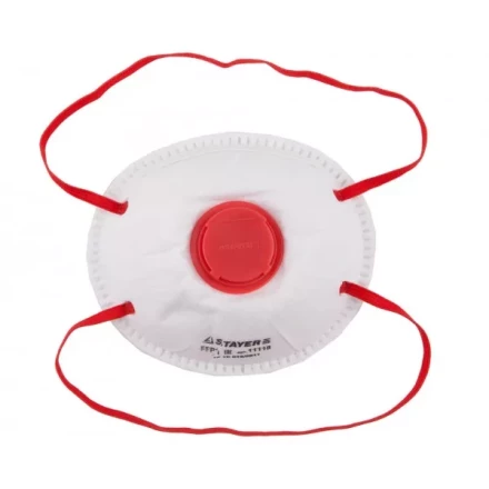 Полумаска фильтрующая STAYER &quot;MASTER&quot; коническая, с клапаном, многослойная, класс защиты FFP1 11118 купить в Нефтеюганске