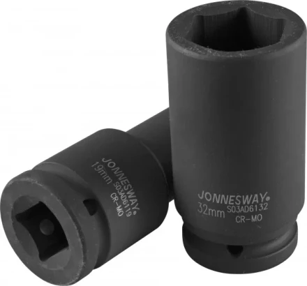 Головка ударная шестигранная 3/4&quot; М44 удлиненная S03AD6144 Jonnesway 48979 купить в Нефтеюганске