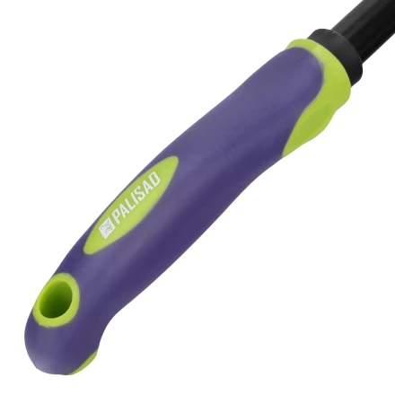 Грабли 6-зубые Palisad, 110х300 мм, стальные, обрезиненная эргономичная рукоятка, LSR1, 62061 купить в Нефтеюганске