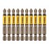 Бита PH2х60, сталь S2, цилиндр., 10 шт. Е 6,3 Denzel 11642 купить в Нефтеюганске