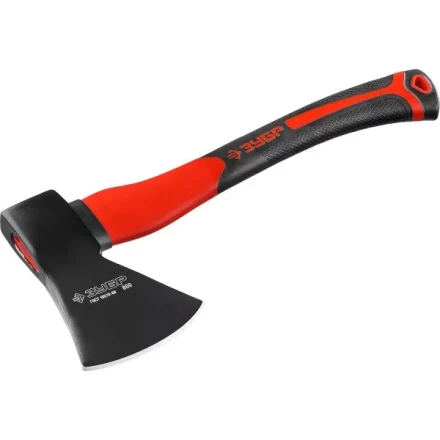 Топор ЗУБР &quot;МАСТЕР&quot; кованый с двухкомпонентной стеклопластиковой рукояткой, 0,8кг 2061-08 купить в Нефтеюганске