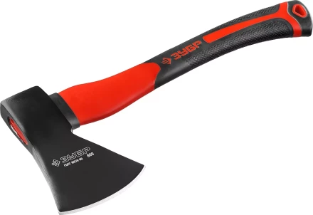 Топор ЗУБР &quot;МАСТЕР&quot; кованый с двухкомпонентной стеклопластиковой рукояткой, 0,8кг 2061-08 купить в Нефтеюганске