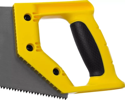 Ножовка универсальная (пила) &quot;Тайга-7&quot;, 450мм,7TPI, закаленный зуб, рез вдоль и поперек волокон, для средн заготовок, фанеры, ДСП,МДФ, STAYER 15050-45_z02 купить в Нефтеюганске