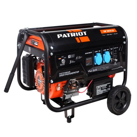 Генератор бензиновый PATRIOT GP 3810 LE купить в Нефтеюганске