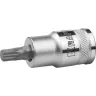 Торцовая бита-головка KRAFTOOL "INDUSTRIE QUALITAT", материал S2, SPLINE, сатинированная, 1/2", M6 27911-06_z01 купить в Нефтеюганске