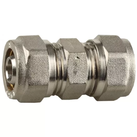 Муфта ЗУБР соединительная, цанга-цанга, 16х2,0, никель 51400-16 купить в Нефтеюганске