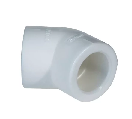 Уголок PP-R 45° 25мм белый (50/650) 45351 купить в Нефтеюганске