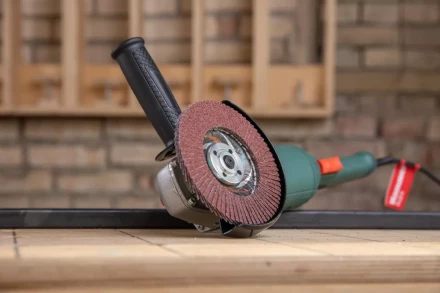 Круг Лепестковый Торцевой (КЛТ) HAMMER КЛТ 1 Ф125х22 Р40 213-007 купить в Нефтеюганске