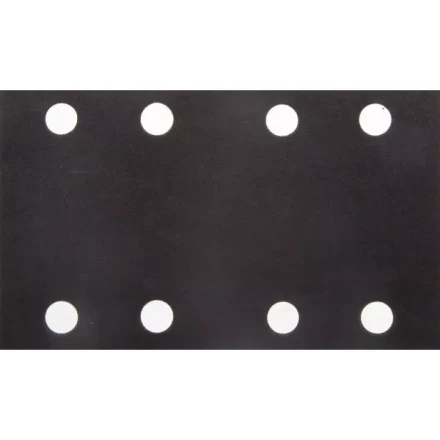 Лист шлиф. универс. URAGAN &quot;Оптимал. для мягких пород дерева&quot; 8 отв. по линии, на липучке, для ПШМ, P320, 80х133мм, 10шт 907-21111-320-10 купить в Нефтеюганске