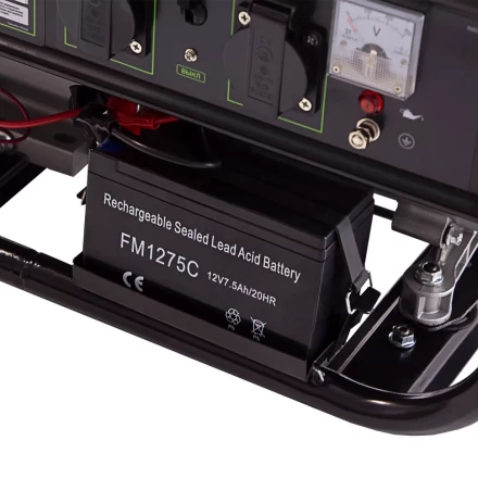 Генератор бензиновый БС-3500Э, 3.2 кВт, 230В, 4-х тактный, 15 л, электростартер Сибртех 94538 купить в Нефтеюганске