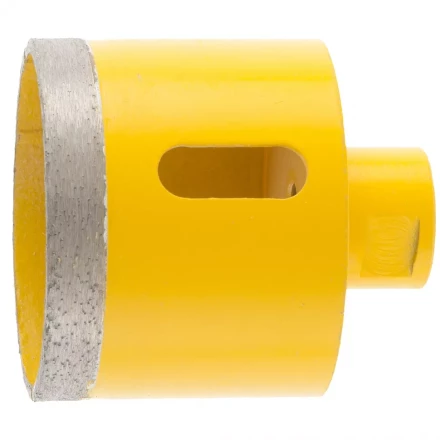 Сверло алмазное по керамограниту 68мм мокрое резание М14 DENZEL 72693 купить в Нефтеюганске