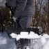 Лопата для уборки снега пластиковая, 490х325х1380 мм, стальной черенок, Palisad 61661 купить в Нефтеюганске