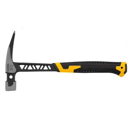 Молоток кровельщика 600 г, цельнокованый, боек с магнитом, двухкомп. обрезин. рук-ка Denzel 10623 купить в Нефтеюганске