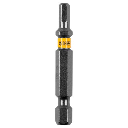 Бита HEX 4х50, сталь S2, шестигранный профиль, 10 шт. Е 6,3 Denzel 11662 купить в Нефтеюганске