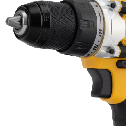 Дрель-шуруповерт аккумуляторная Denzel  BLDL-18-0 26140, бесщет.2 Li-Ion, 18 В купить в Нефтеюганске