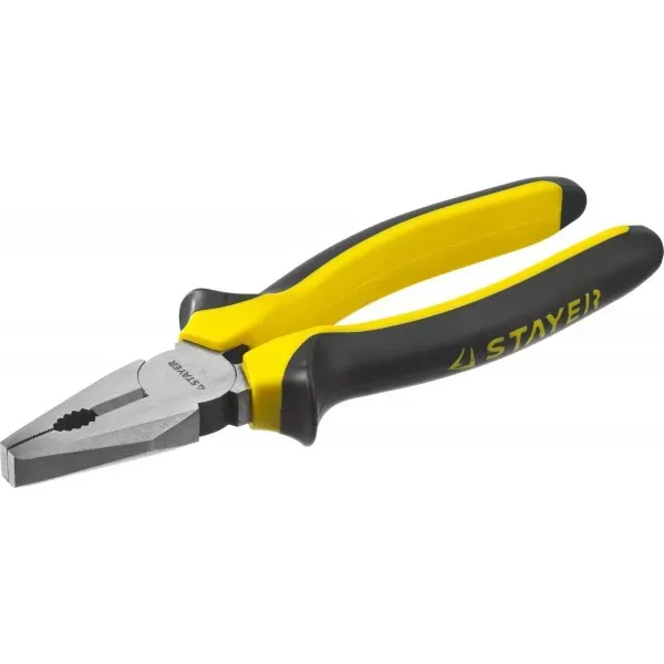Плоскогубцы комбинированные "TopGrip", 200мм, STAYER 2205-1-20_z01 купить в Нефтеюганске