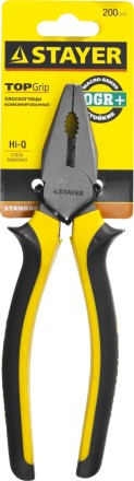 Плоскогубцы комбинированные &quot;TopGrip&quot;, 200мм, STAYER 2205-1-20_z01 купить в Нефтеюганске