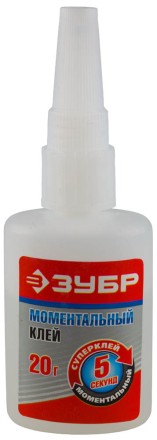 Клей ЗУБР моментальный, на блистере, 20 г 41906 купить в Нефтеюганске