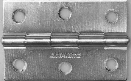 Петля дверная STAYER &quot;MASTER&quot; универсальная, цвет белый цинк, 75мм 37611-75-1 купить в Нефтеюганске