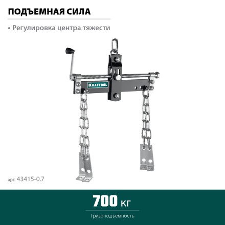 Траверсы для гидравлического крана KRAFTOOL 43415-0.7 купить в Нефтеюганске