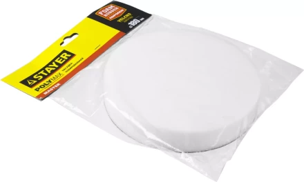 Полировальная насадка STAYER &quot;MASTER&quot; из поролона на липучке d=180мм 35920-180 купить в Нефтеюганске