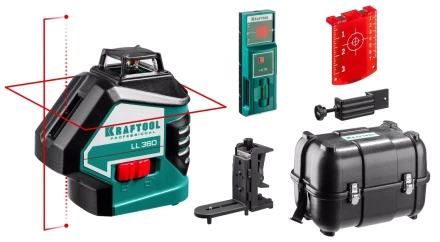 Нивелиры лазерные LL-360, 360 град, 20/70м, IP54 34645-4 купить в Нефтеюганске