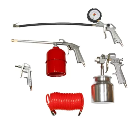 Набор с нижним алюминевым бачком (сопло 1,5/1,8/2,0/2,5) W-2000A2-S купить в Нефтеюганске