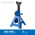 Усиленная страховочная подставка ЗУБР 3т 292-430мм 43065-3 купить в Нефтеюганске