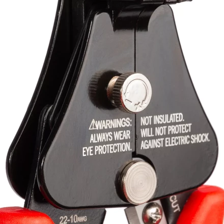 Полуавтоматический стриппер КВТ WS-03 для снятия изоляции с проводов 0.5–6.0 мм с функцией опрессовки и модулем резки CutPro (101542) купить в Нефтеюганске