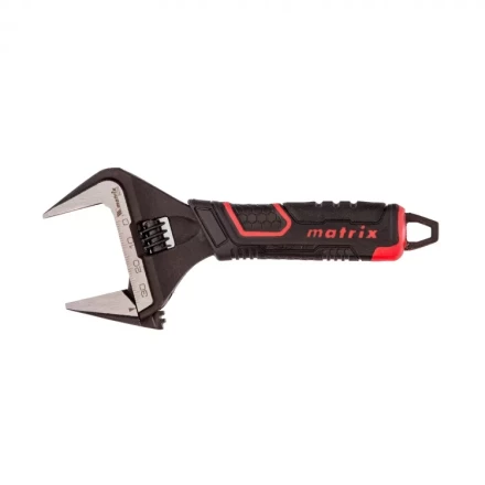 Ключ разводной Matrix тонкие губки фосфатированный двухкомпонентная рукоятка 150 мм 15576 купить в Нефтеюганске