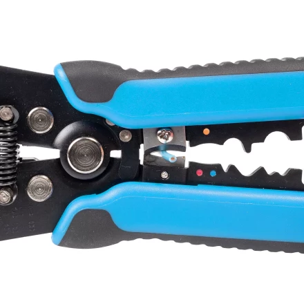 Автоматический многофункциональный стриппер КВТ WS-17 для снятия изоляции с проводов 0.05–10 мм(84418) купить в Нефтеюганске