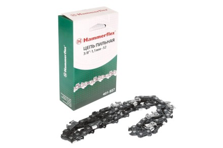 Цепь пильная HAMMER 3/8&#039;&#039;-1.1мм-52 купить в Нефтеюганске