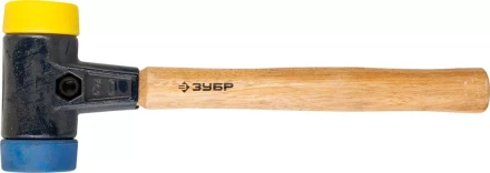 Молоток ЗУБР &quot;ЭКСПЕРТ&quot; многофункциональный, сборочный, ручка из ясеня, сменные бойки, для металлообработки, 1100г, 50мм 2044-50 купить в Нефтеюганске
