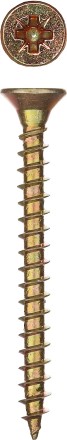 Шурупы ЗУБР &quot;МАСТЕР&quot; по дереву желтопассивированные, 4.0x40мм, 280шт 4-300391-40-040 купить в Нефтеюганске