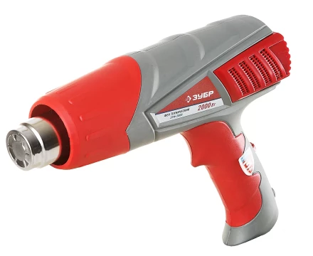 Фен ЗУБР, электр регулировка t, 3 режима работы, керам изолятор, 2000Вт ЗТФ-2000 купить в Нефтеюганске