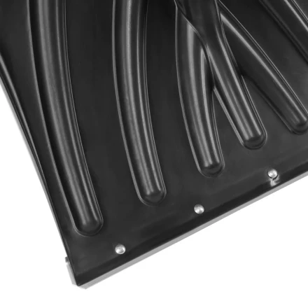 Лопата для уборки снега пластиковая, 450х325х1370 мм, стальной черенок, Palisad 61660 купить в Нефтеюганске