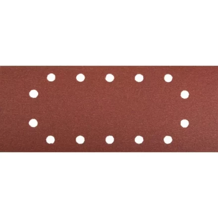 Лист шлифовальный ЗУБР &quot;МАСТЕР&quot;, 14 отверстий, для ПШМ на зажимах, Р180, 115х280мм, 5шт 35594-180 купить в Нефтеюганске